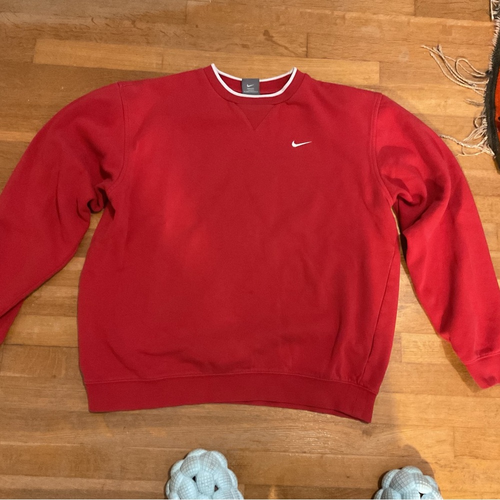 Red vintage Nike sweater